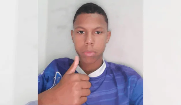 Vítima - Marcelo Henrique Dias Pereira Rodrigues, de 14 anos - Foto: Sesp