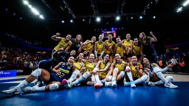 VNL: Turquia x Brasil. Vôlei Feminino