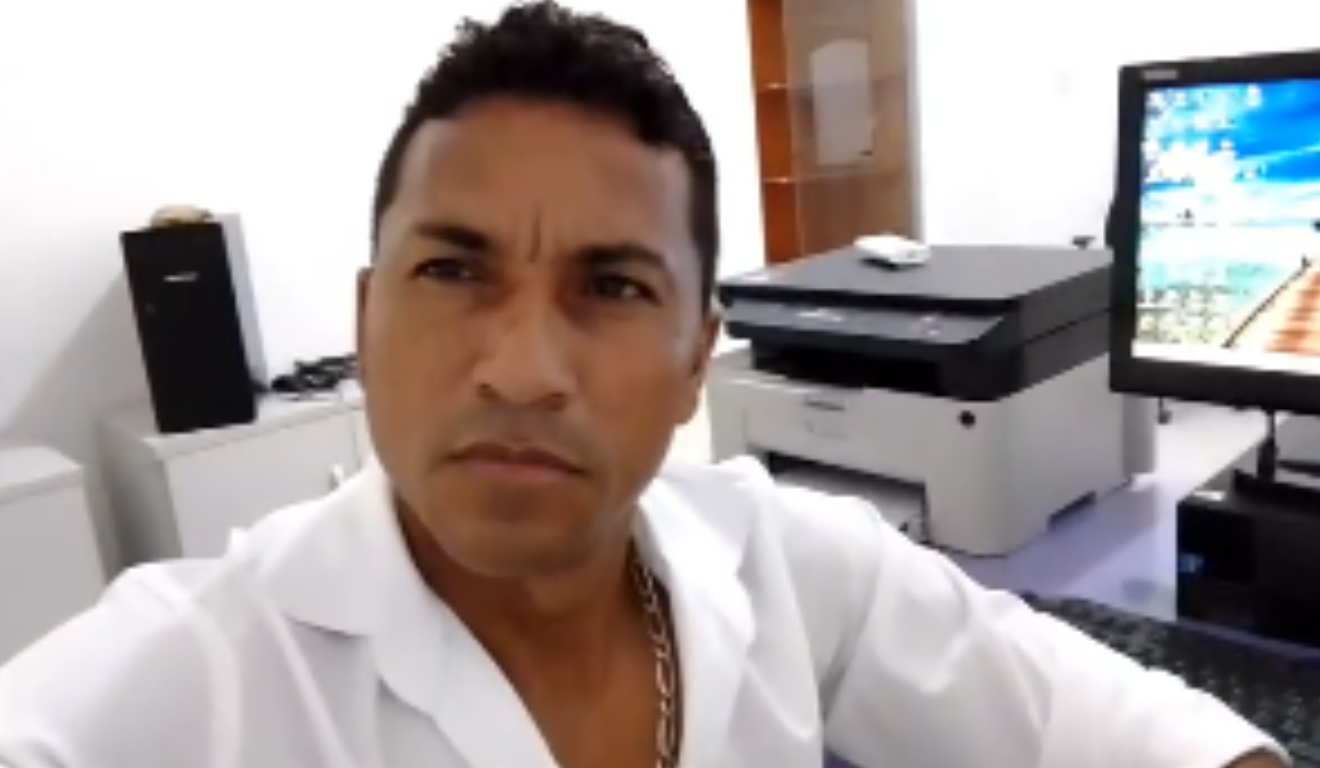 O secretário Municipal de Agricultura de Tarauacá, Leandro Feitosa.