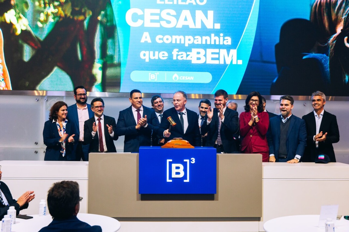 GS Inima e Acciona vencem leilão de R$ 7 bilhões da Cesan na Bolsa de Valores