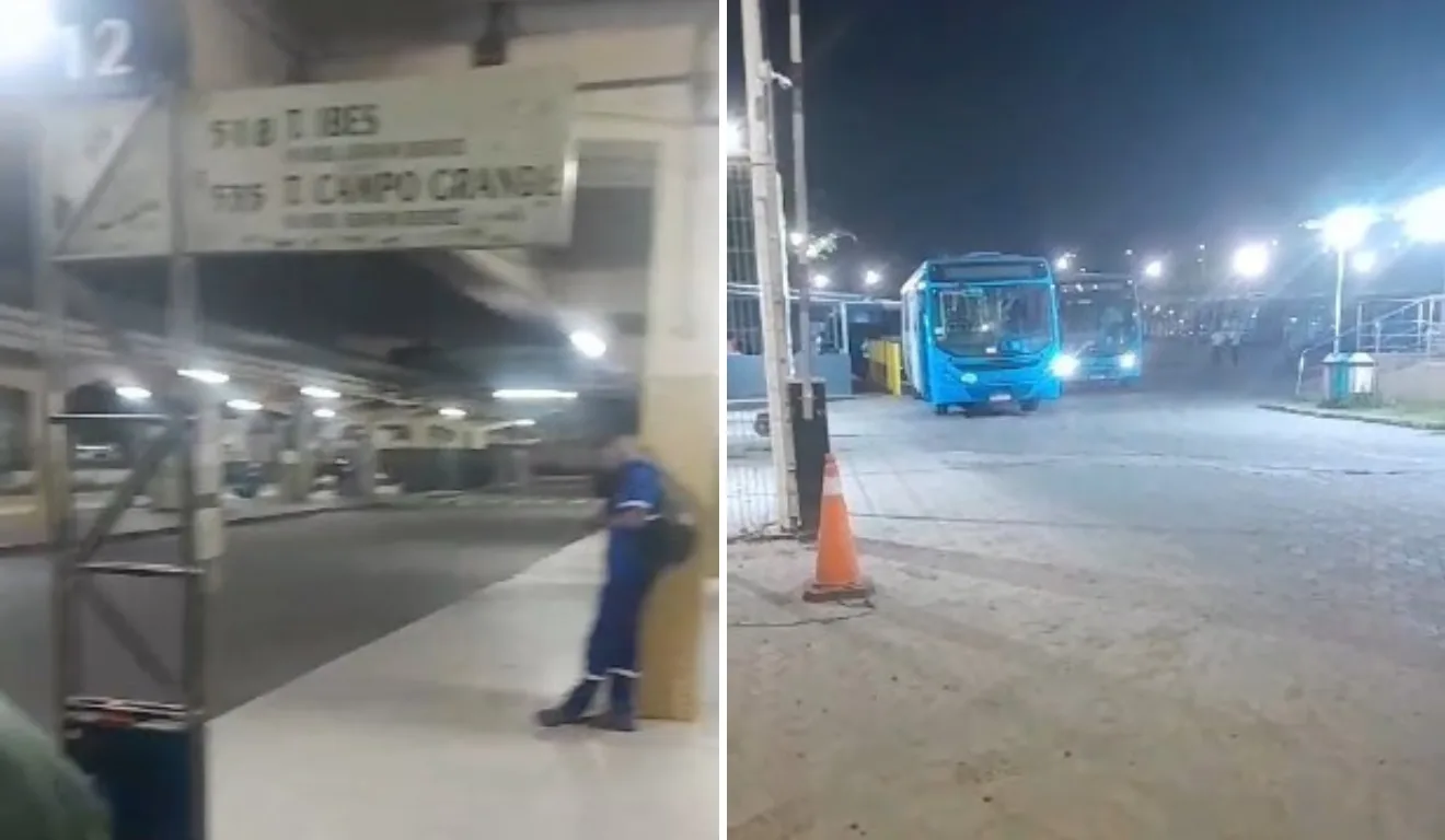 paralisação de onibus