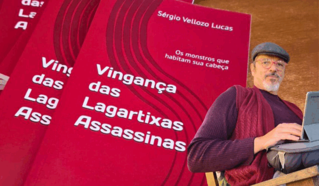 Vingança das Lagartixas Assassinas reúne histórias inspiradas no que Sérgio Vellozo escutou em consultório (Foto: Reprodução/Prefeitura de Vila Velha)