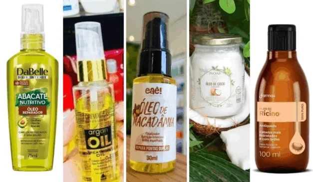(Foto: Reprodução/DaBelle/Argan Oil/Eaê!/Inoar/Farmax)