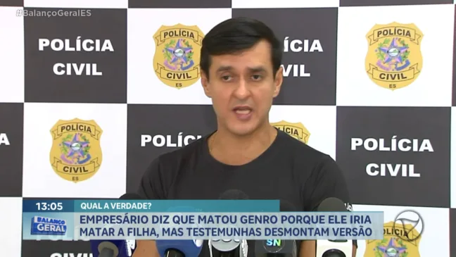 Empresário é preso por assassinato do genro em legítima defesa