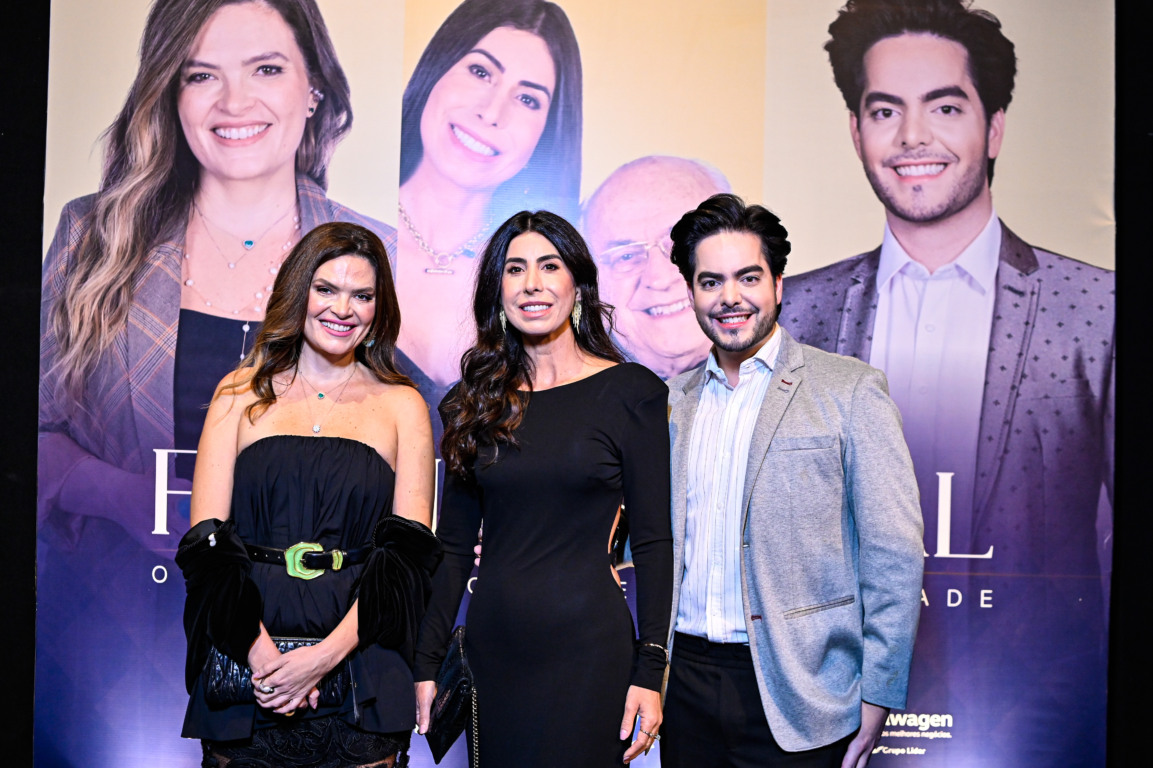 Com apresentadora da Record, festa de luxo em Vitória reúne donos de marcas tops do ES (Foto: Arthur Louzada)
