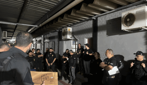 Operação em Cachoeiro do Itapemirim (Divulgação: SESP)