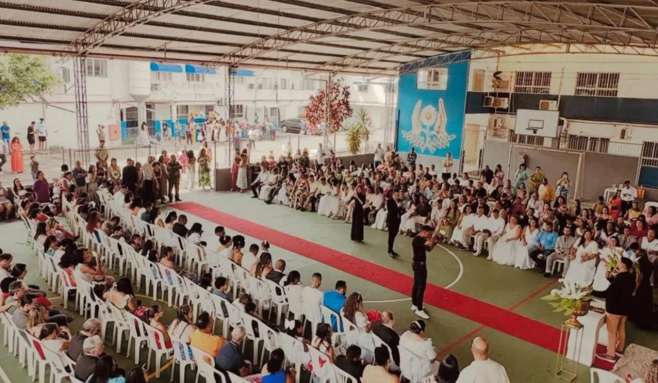 Edição anterior do casamento comunitário em Cariacica. Foto: Reprodução/OAB Cariacica