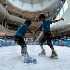 Pista de patinação no gelo Vila Velha