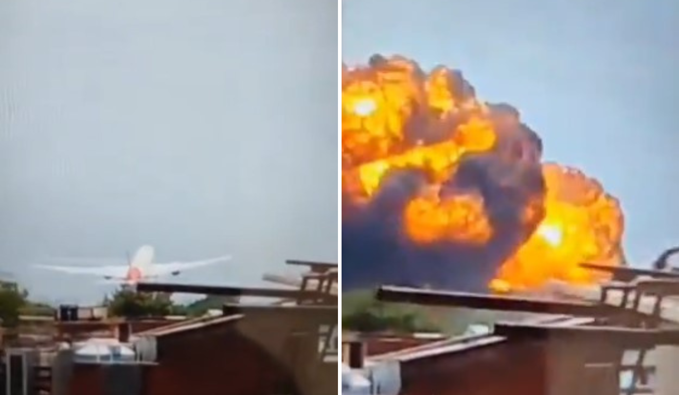 Queda de avião na Índia