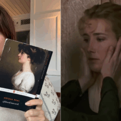 Daisy Edgar-Jones deve interpretar Elinor, papel que foi de Emma Thompson no filme dos anos 90 (Foto: Reprodução/Instagram/@daisyedgarjones/Reprodução/Youtube/@ArquivodeTrailers)