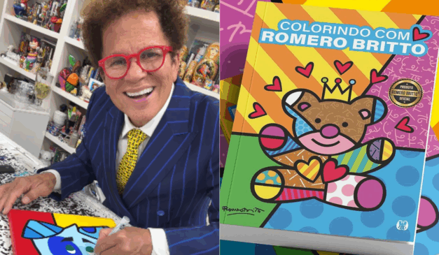 Foto: Reprodução/Instagram/@citadeleditora/@romerobritto