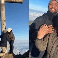 Pedido de casamento no Pico da Bandeira