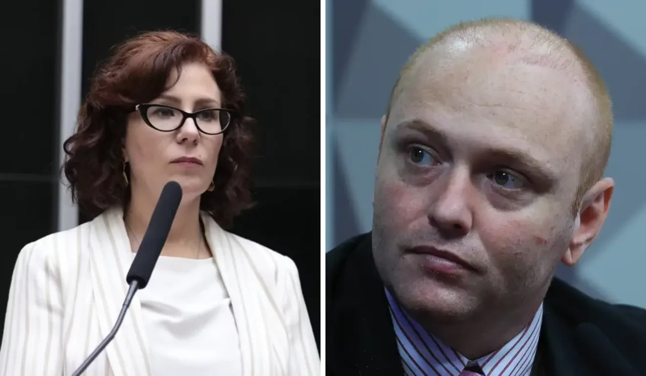 Carla Zambelli e o hacker hacker Walter Delgatti Netto