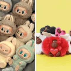Labubus e macacaquinhos kliping (Foto/reprodução: reprodução redes sociais)