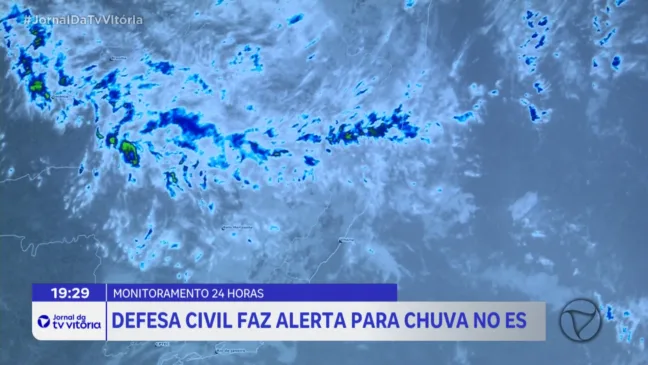 Defesa Civil faz alerta de chuva no Estado