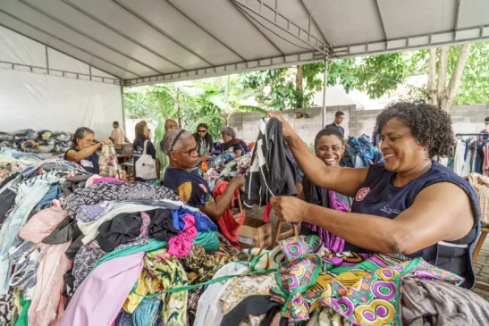 Dia de Ação Social, promovido pela Igreja Cristã Maranata em Vitória