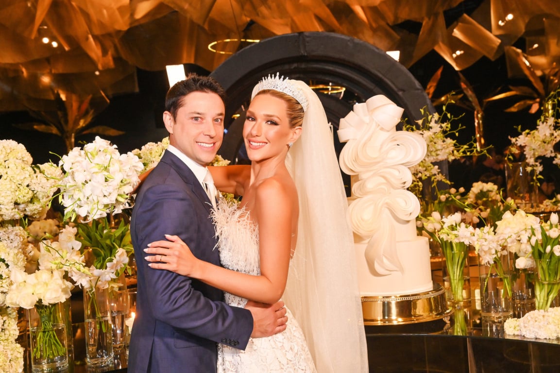 Casamento de Vickie White e João Thomaz, na Catedral e Le Buffet Master (Foto: Cloves Louzada)