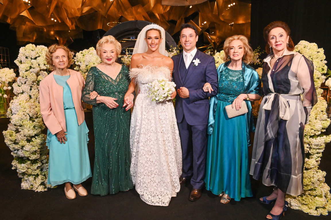 Casamento de Vickie White e João Thomaz, na Catedral e Le Buffet Master (Foto: Cloves Louzada)