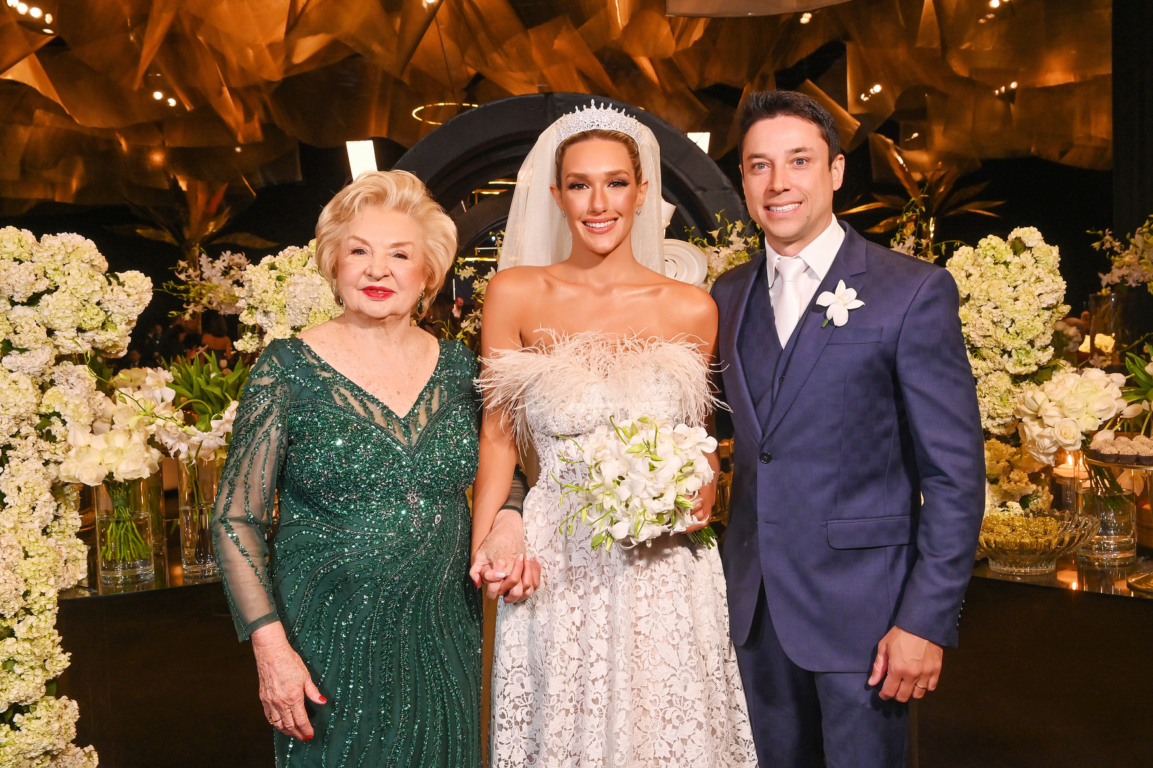 Casamento de Vickie White e João Thomaz, na Catedral e Le Buffet Master (Foto: Cloves Louzada)