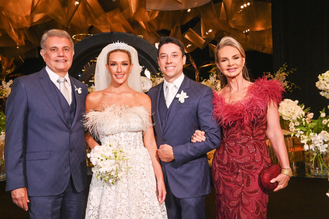 Casamento de Vickie White e João Thomaz, na Catedral e Le Buffet Master (Foto: Cloves Louzada)