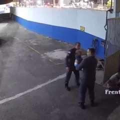 Bebê Heytor foi salvo pelo cabo Valli no último domingo (01). Foto: Reprodução/ TV Vitória