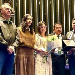 Uma emocionante homenagem no senado federal a Gedelti Gueiros