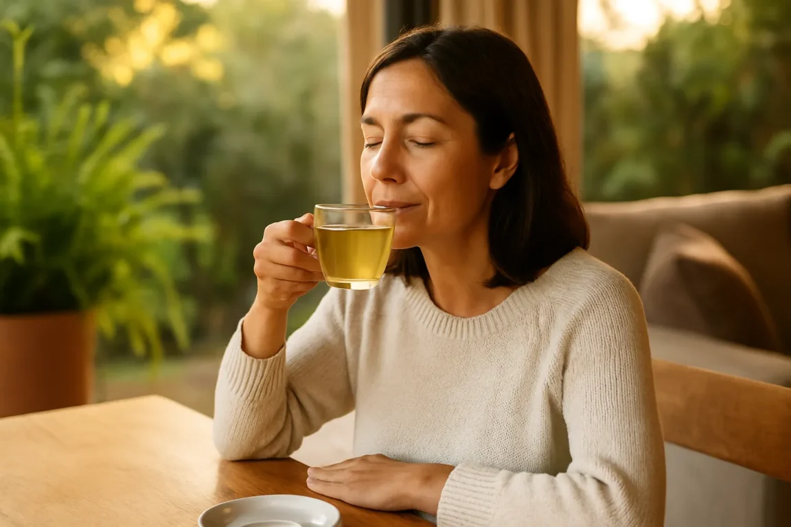 3 chás para desinchar a barriga e melhorar a digestão depois de um dia pesado