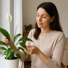 3 locais que fazem o lírio da paz florescer mais e purificar o ar