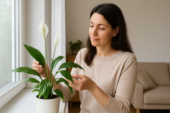 3 locais que fazem o lírio da paz florescer mais e purificar o ar