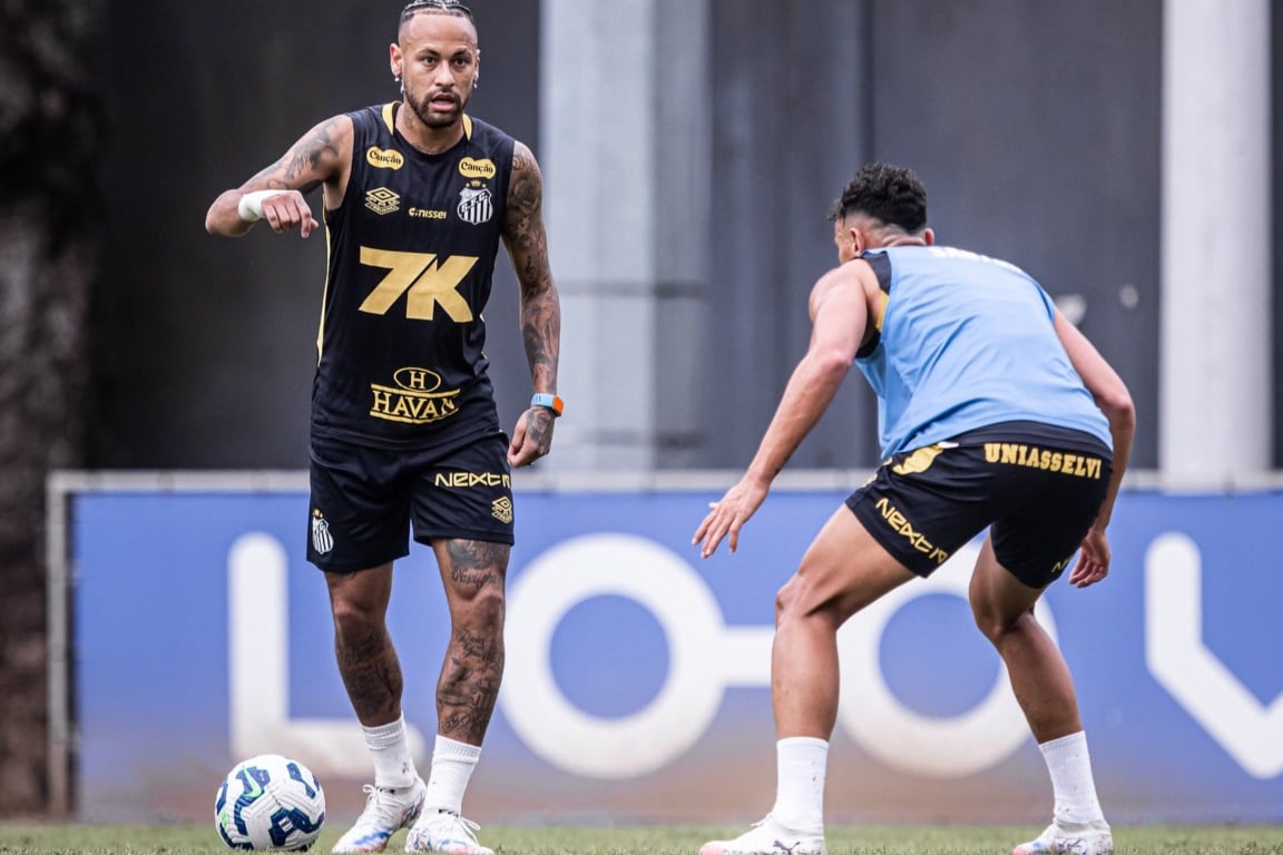 Treino no CT Rei Pelé (09/07/2025) - Fotos: Raul Baretta/ Santos FC.