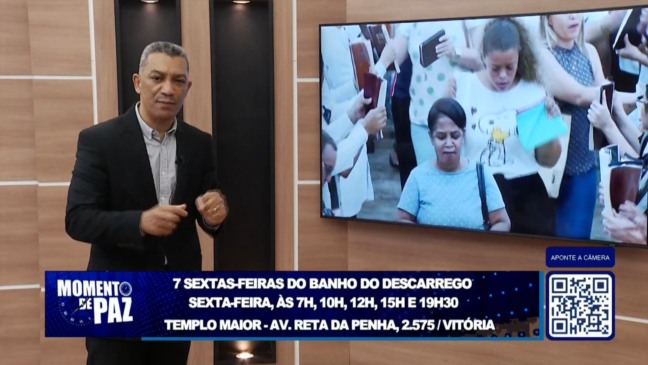 Evento espiritual no Templo Maior promete libertação e apoio