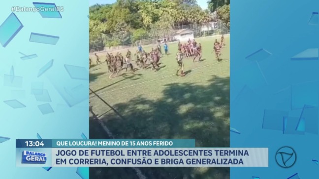 Jogador de 15 anos agredido em partida da Copa Popular