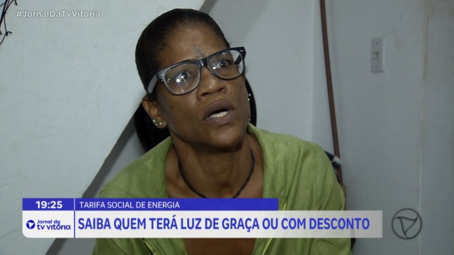 Desconto de 100% na tarifa de energia beneficia famílias no ES