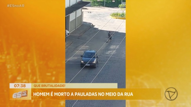 Homem é assassinado à pauladas e suspeito é preso