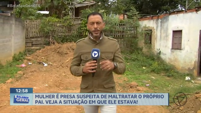 Idoso resgatado em situação de maus tratos em Cariacica