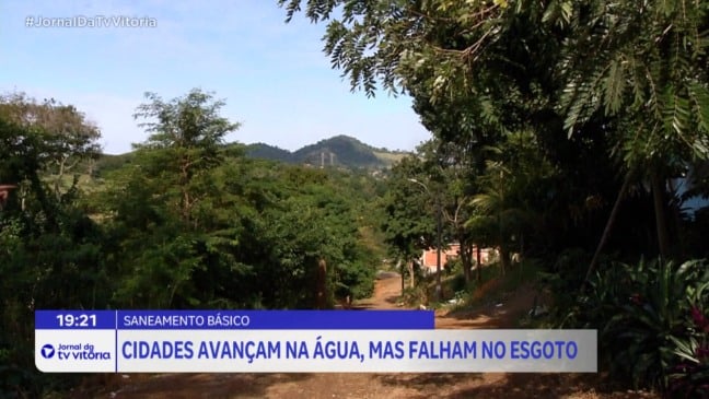 Moradores de Vale dos Reis, em Cariacica, vivem sem saneamento básico