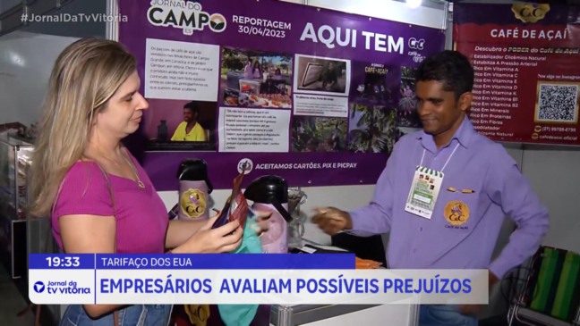 Produtores de café e rochas do ES enfrentam tarifas dos EUA