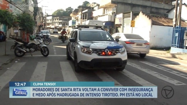 Reforço na segurança em Vila Velha após tiroteio em Santa Rita