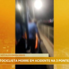Motociclista morre em acidente na terceira ponte em Vila Velha