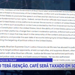 Isenções de Trump beneficiam Espírito Santo, mas café fica de fora