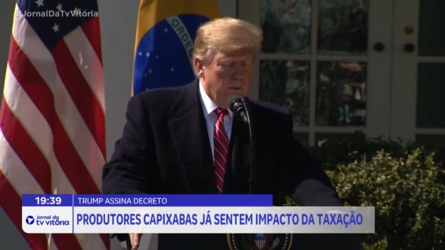 Espírito Santo avalia impactos do tarifaço de Trump nas exportações