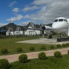Empreendimento com restaurante, bangalôs e suíte em avião está prestes a ser inaugurado no Caparaó