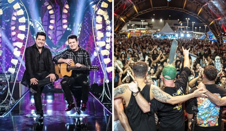 Bruno & Marrone e o Ilha Rock (Foto: Reprodução/Instagram e Divulgação/Ilha Rock)