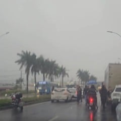 adolescente morre atropelado em engavetamento