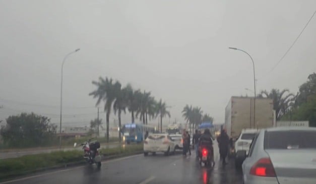 adolescente morre atropelado em engavetamento