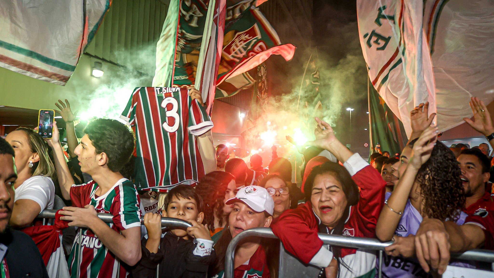 Desembarque Delegação SuperMundial - 11/07/2025 Foto: Marina garcia// Fluminense fc