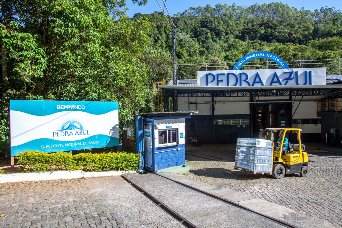 Fábrica da Água Pedra Azul. Foto: divulgação