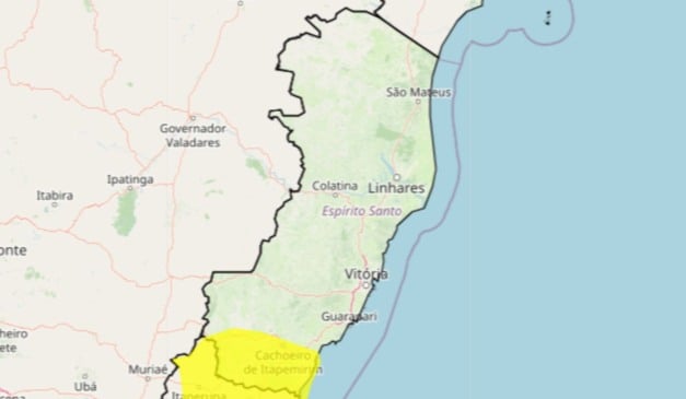 Alerta chuvas intensas