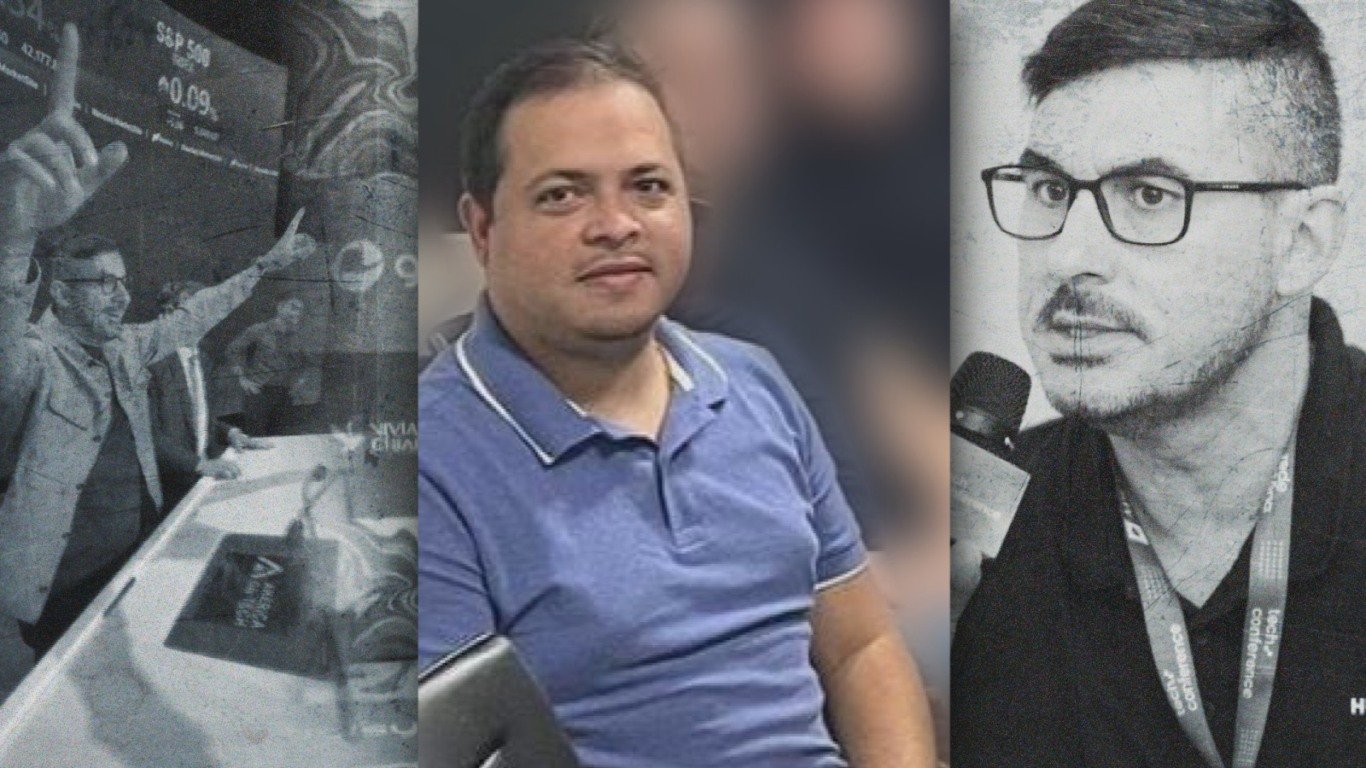 Ao centro da foto está Bruno Valadares de Almeida, apontado como mandante da morte de Wallace Lovato