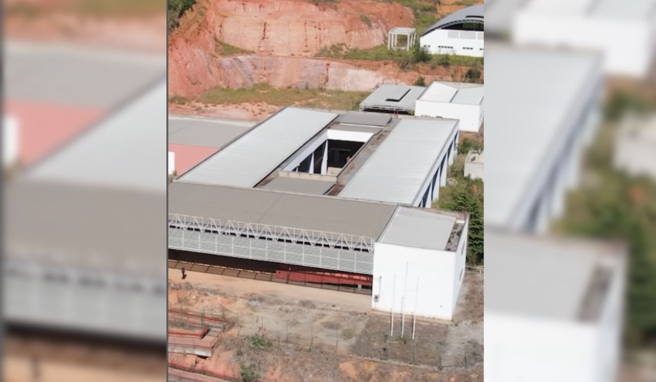 Imagem de parte da infraestrutura disponível para a instalação do novo campus (Foto: UFES)